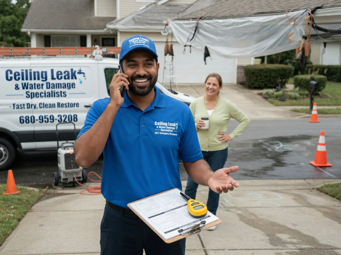 Ceiling Leak Cleanup Jenera, OH FAQs