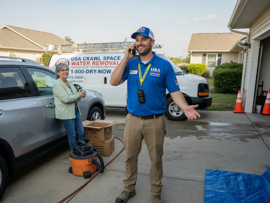 Crawl Space Water Removal Jenera, OH FAQs